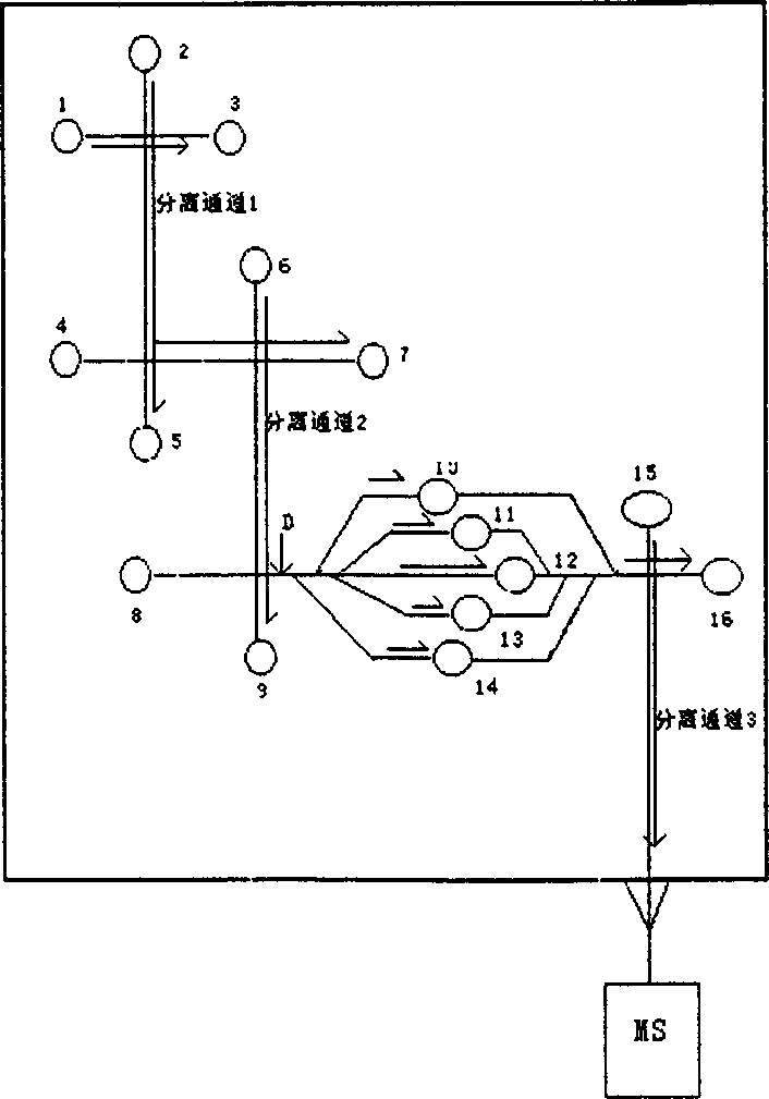 Microflow control chip for protein analysis and its application in protein analysis