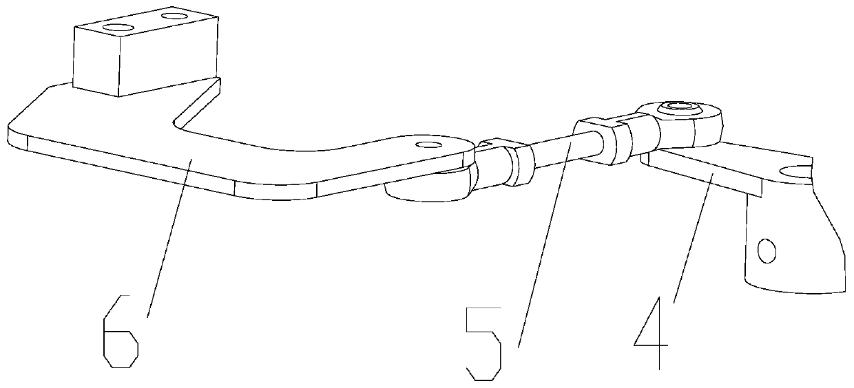 Tail vane refitting structure for refitting manned helicopter into aviation fire extinguishing device