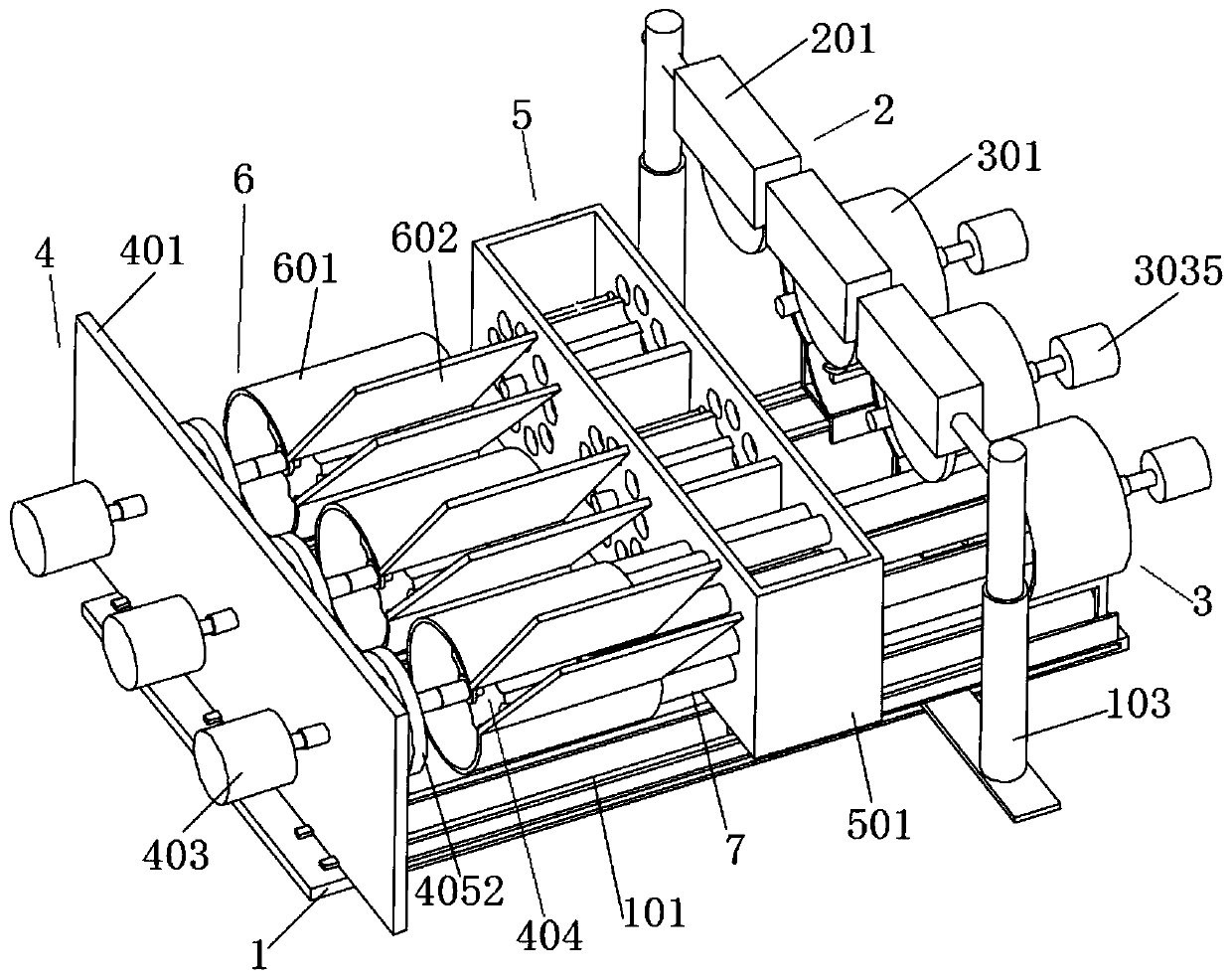 Automatic pipe cutting machine