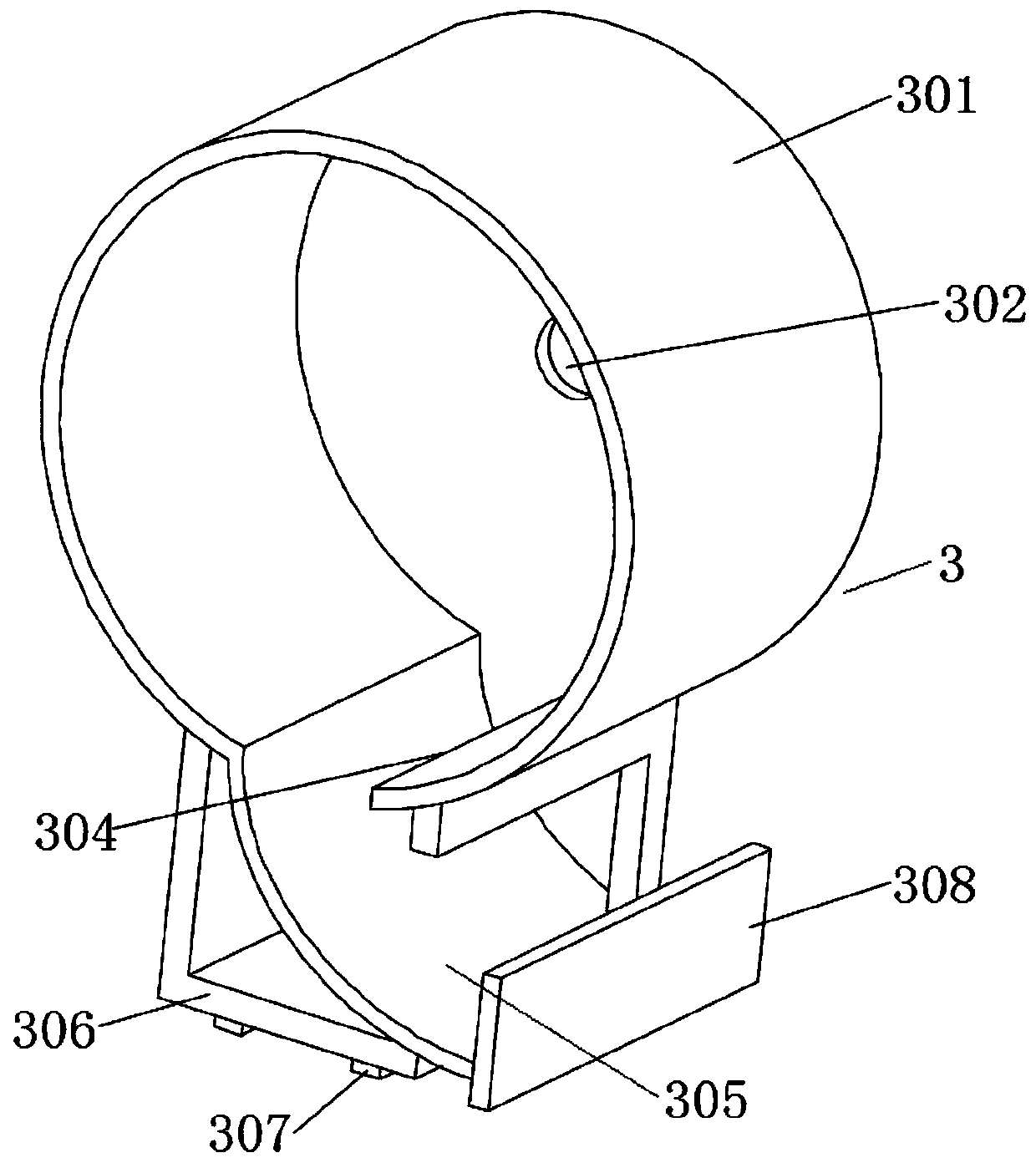 Automatic pipe cutting machine