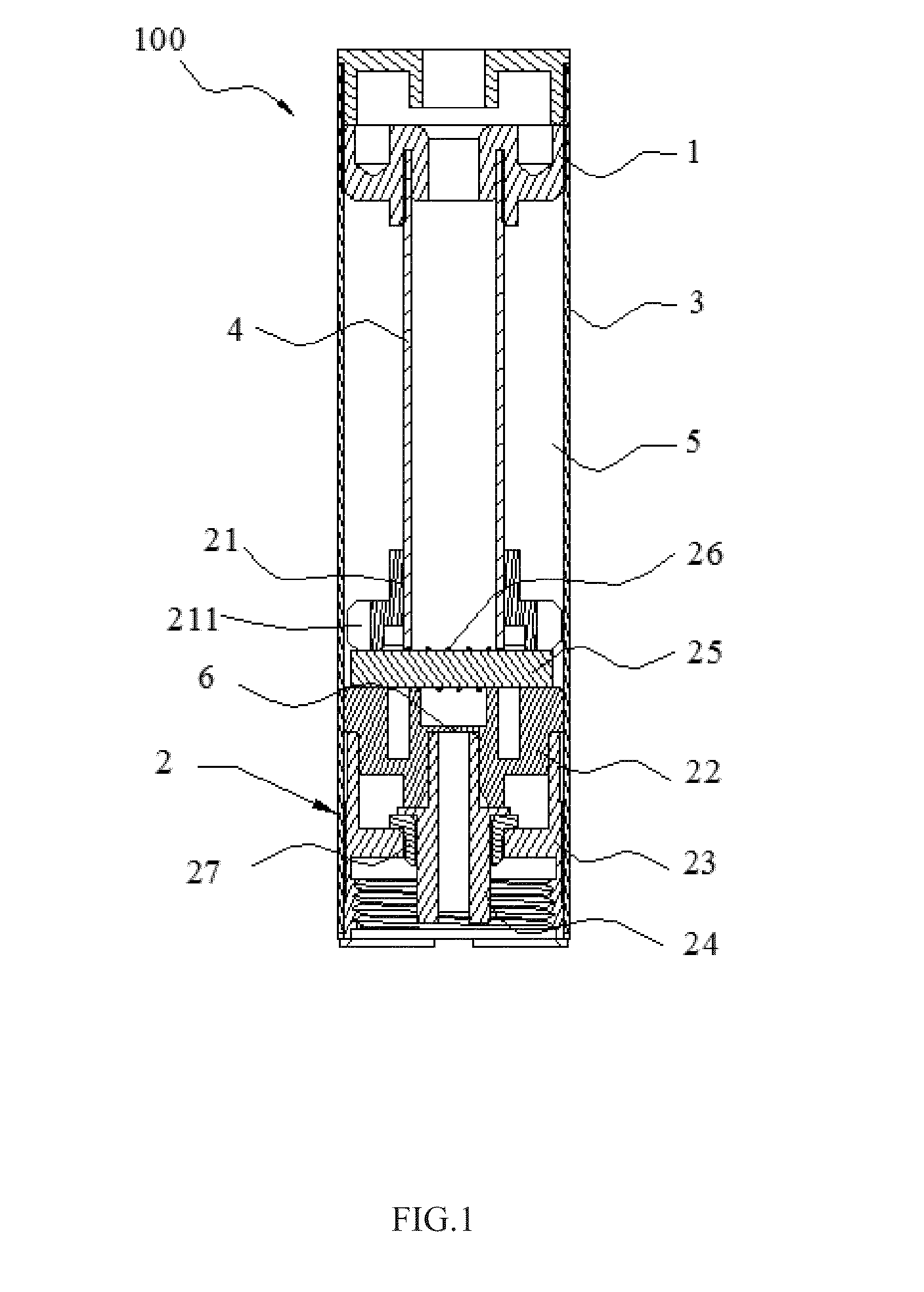 Atomizing device and electronic cigarette having same