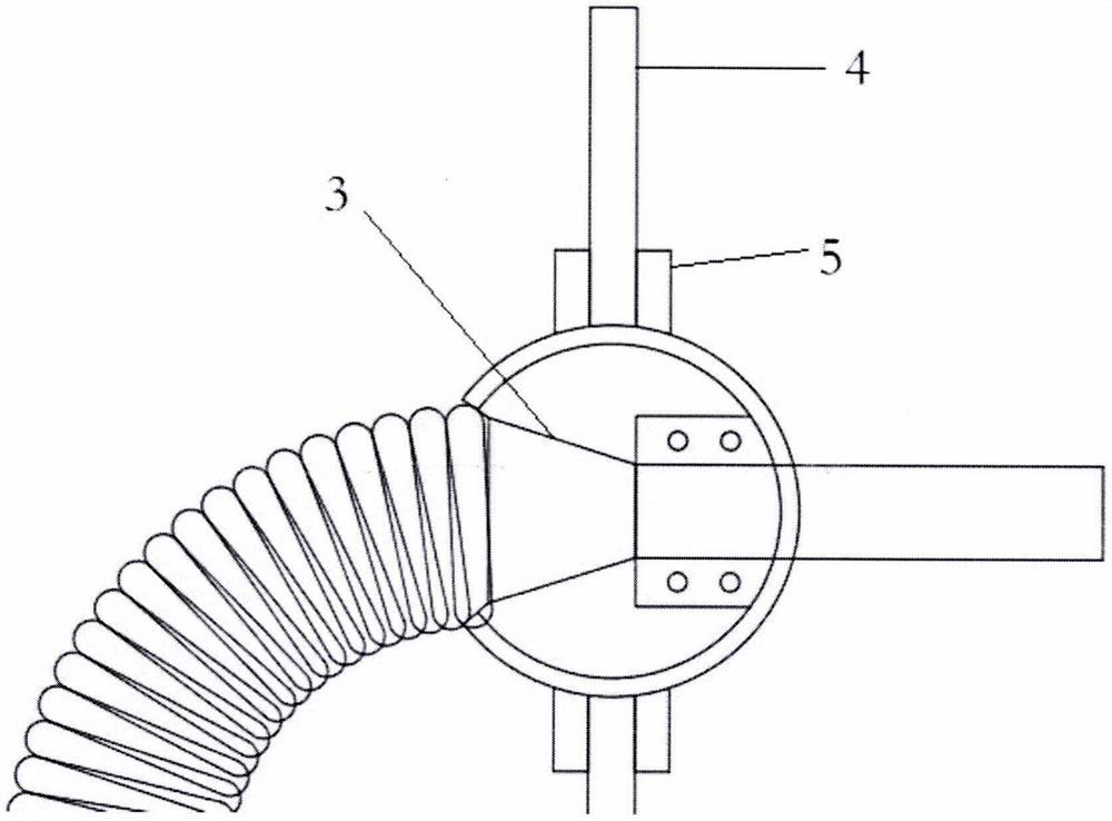 Air-sounding single-tube blowing control device