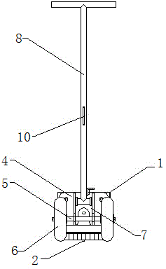 Eleven-head chiseling machine