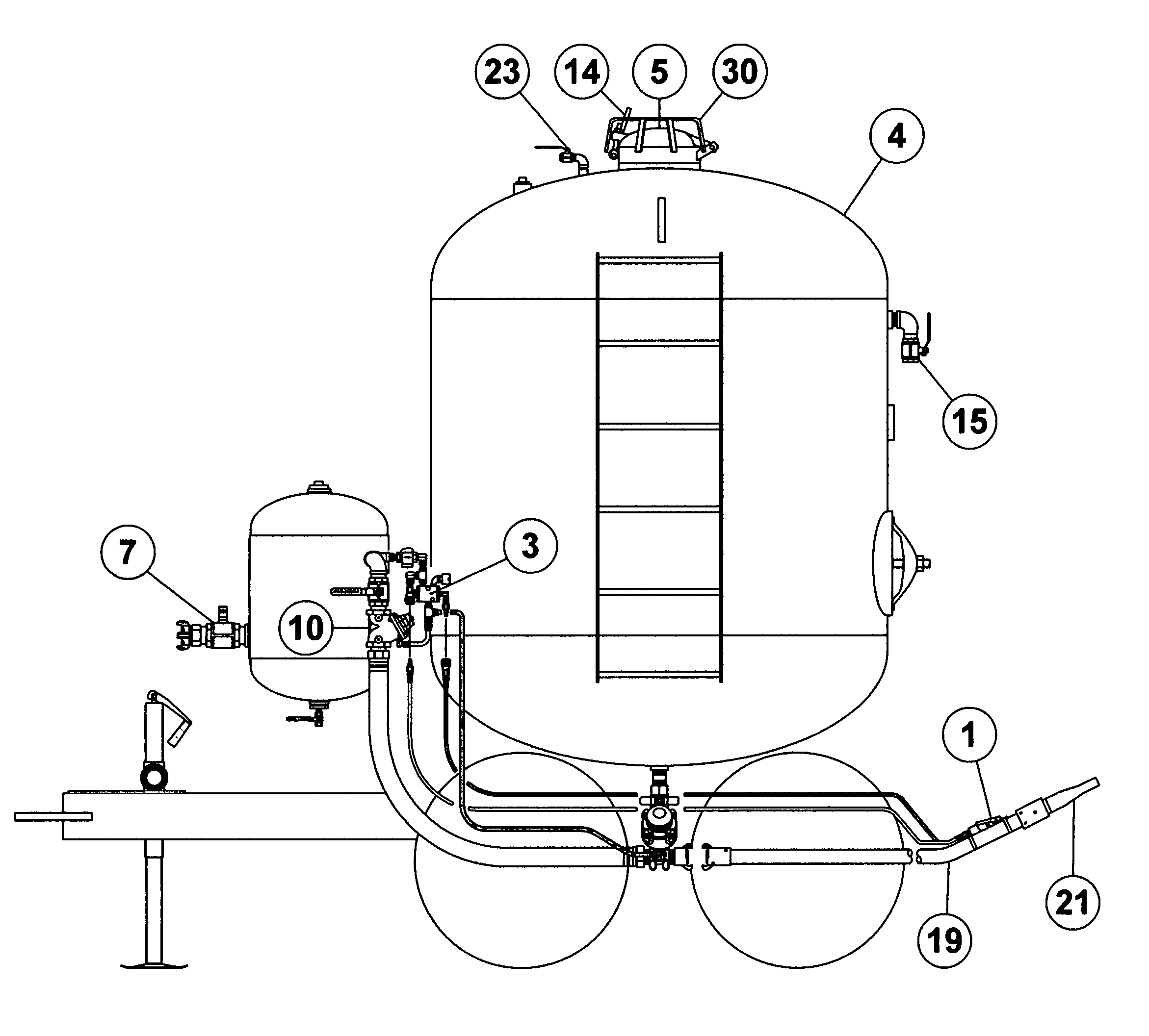 Closure safety interlock for a pressure vessel