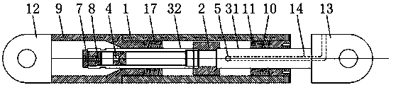 Assembled pressure self-balancing magneto-rheological damper