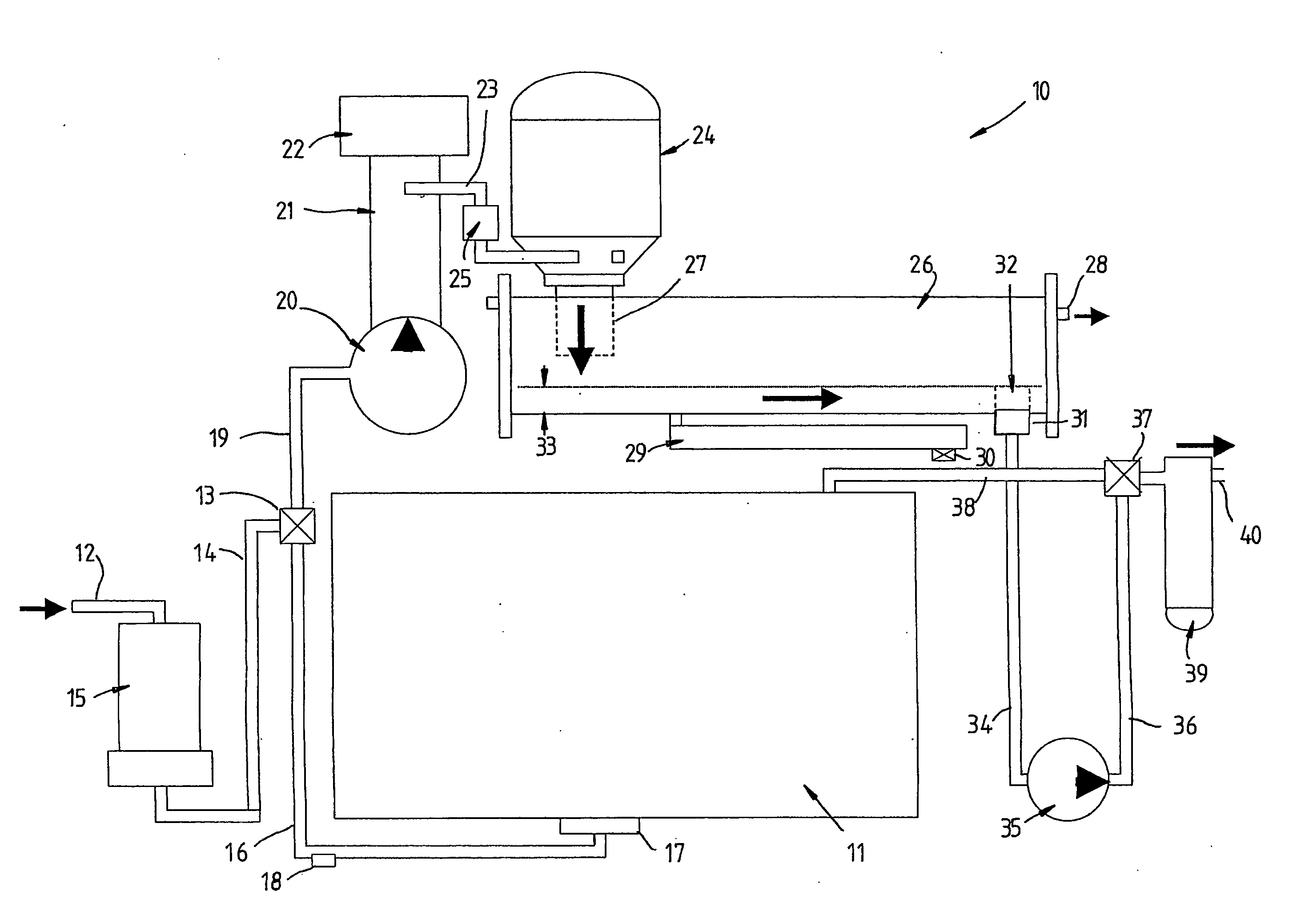 Method and apparatus for cleaning fluids