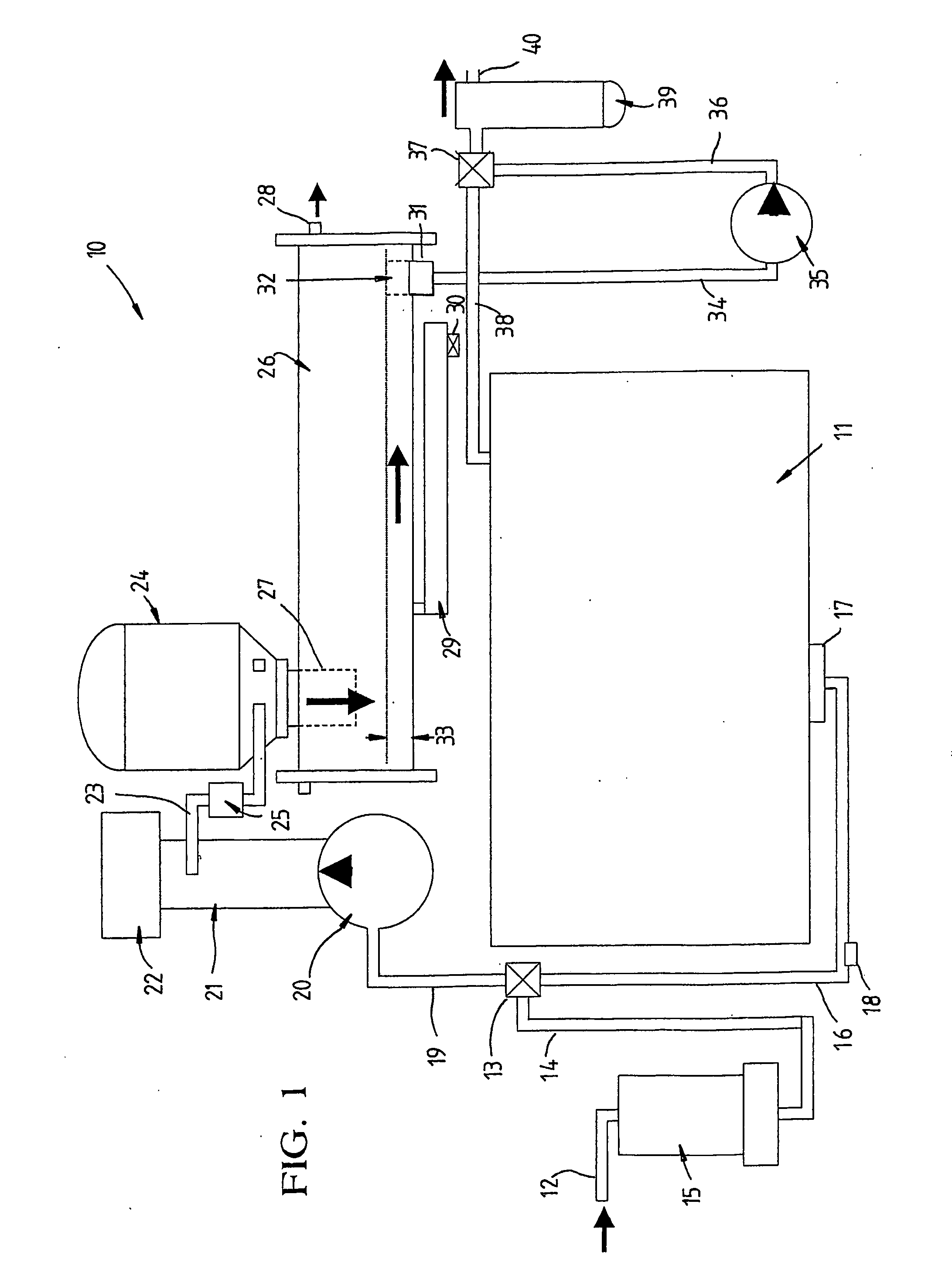 Method and apparatus for cleaning fluids