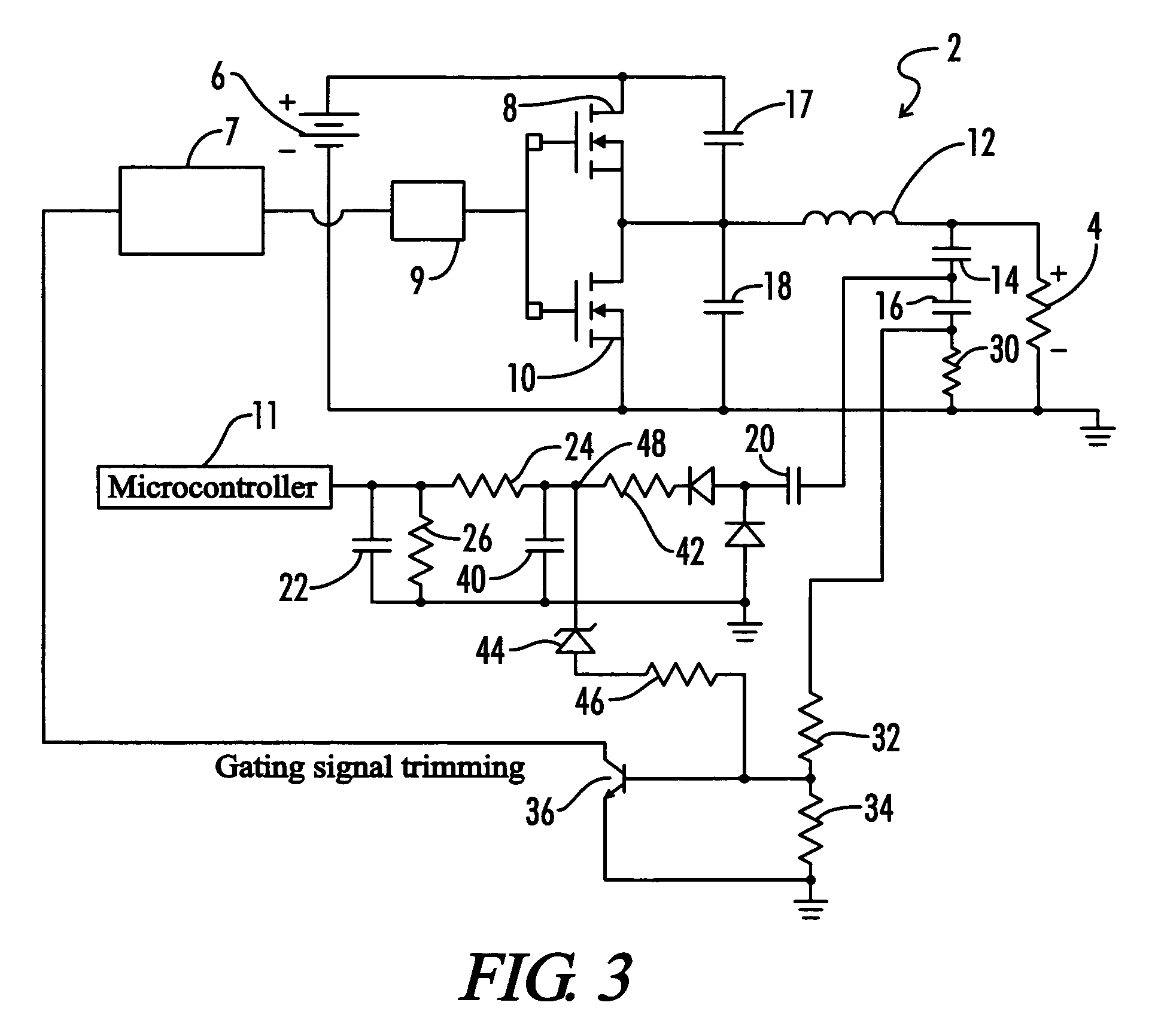 Lossless circuit for sampling of lamp voltage