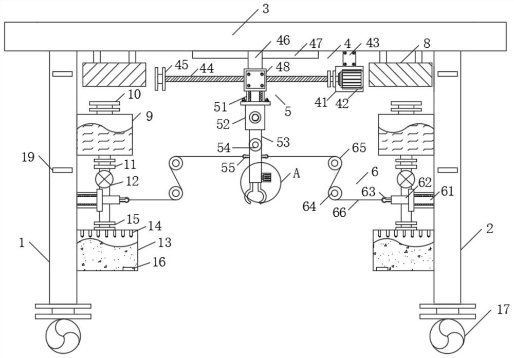 An automatic lotus root picking device