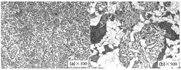 Railway brake beam material XWQ470E and machining method