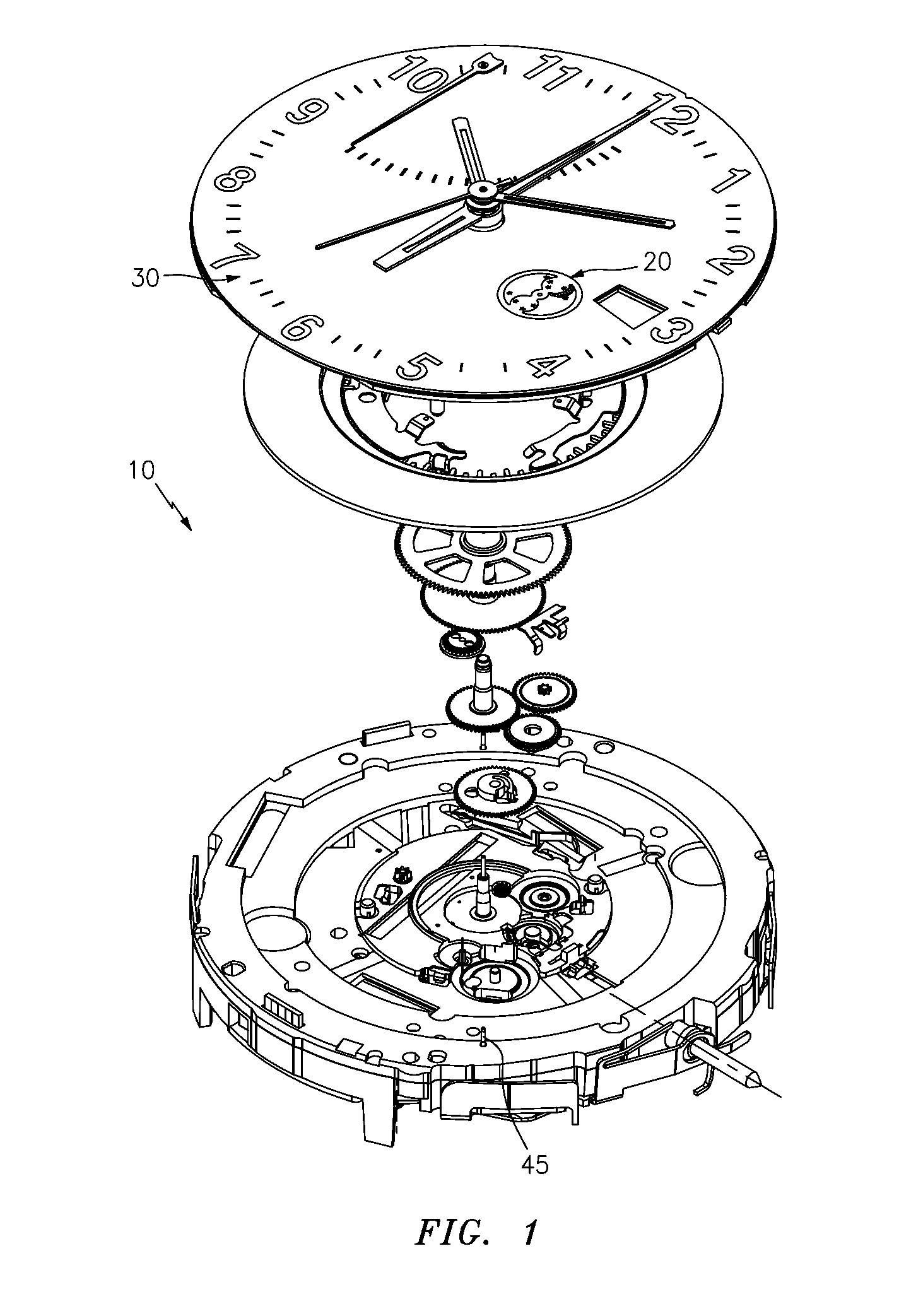 Wearable Device with Moon Phase Display