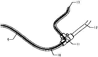 Energy radiation devices and circuit gas path integration method