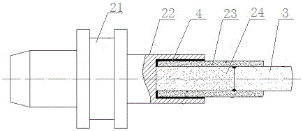 Single light port multipath parallel light reception coupling system assembly packaging device and system thereof