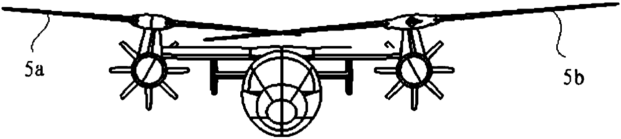 Transverse arrangement type composite thrust high-speed helicopter