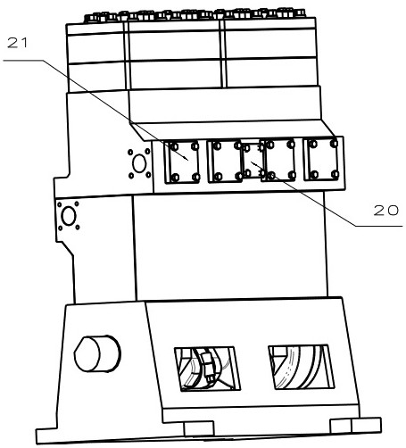 Synchronous two-stage compressor