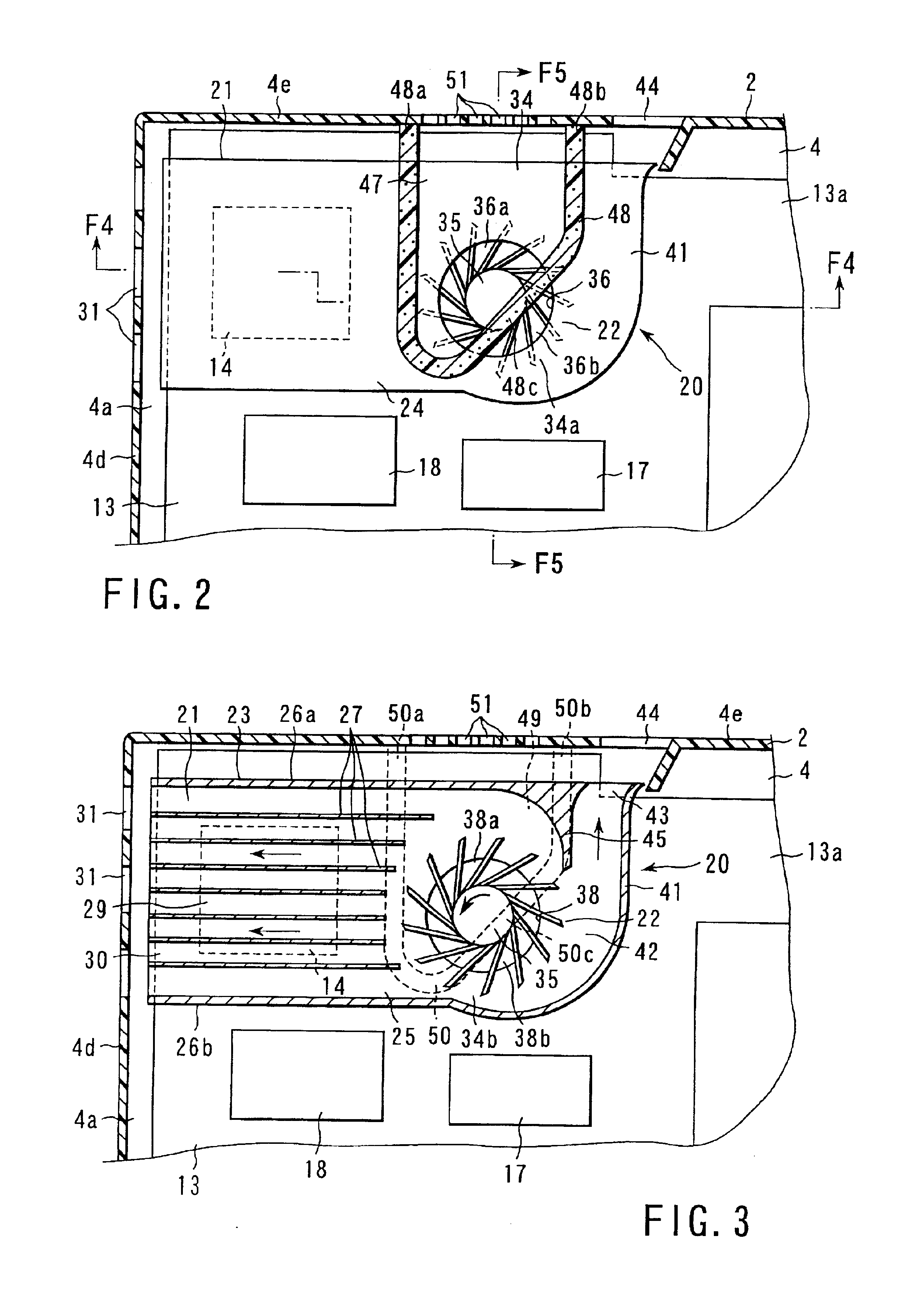 Electronic apparatus having cooling unit for cooling heat-generating component