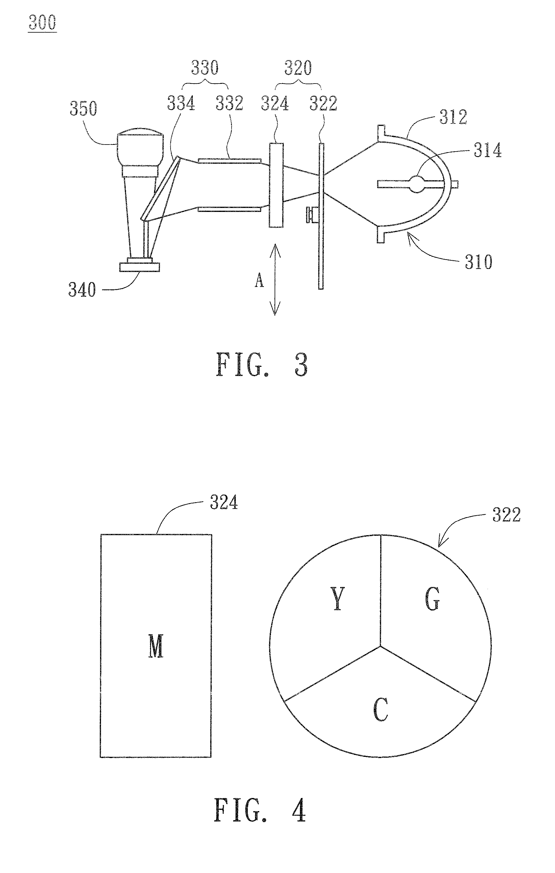 Projector and color filtering device thereof