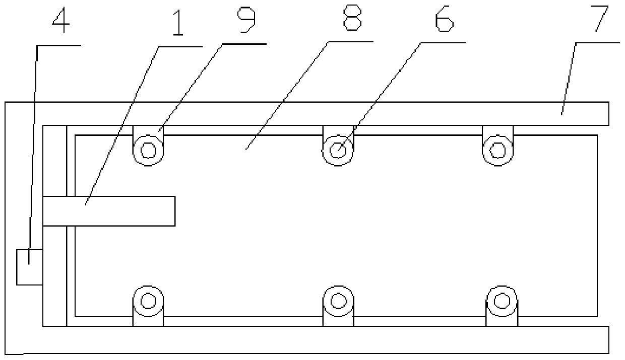 Hydraulic control lifting type device for traction fault vehicle