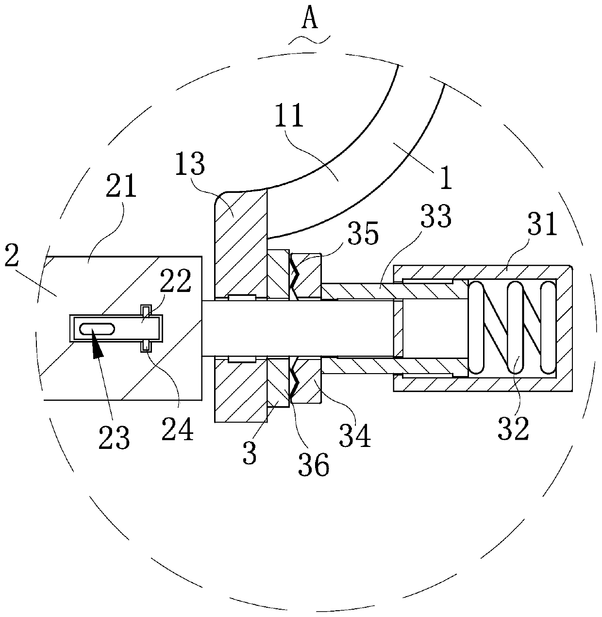 Clothes hanging device facilitating clothes hanging