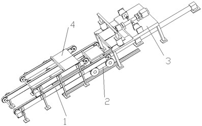 A new energy motor test line