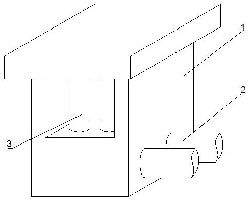 Feeding device of liquid evaporator