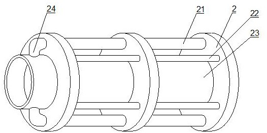 Feeding device of liquid evaporator