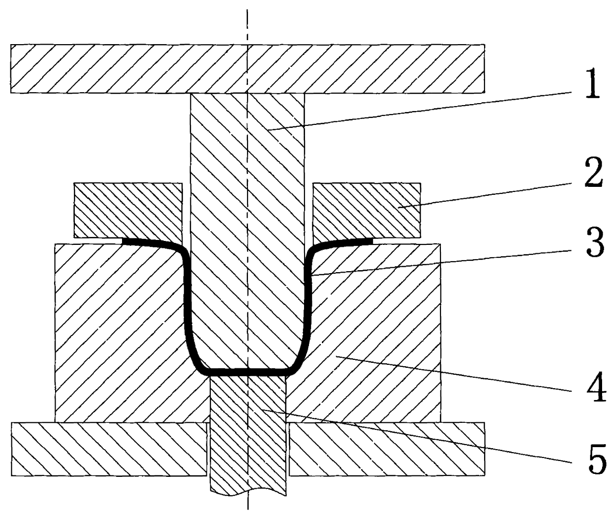 Crimping and rebounding control method of lateral wall of advanced high-strength steel stamping part