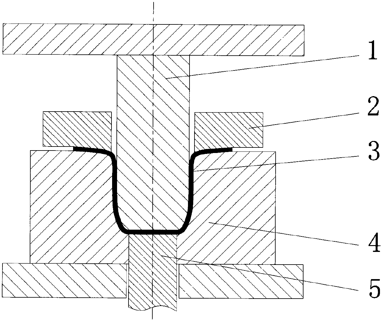 Crimping and rebounding control method of lateral wall of advanced high-strength steel stamping part