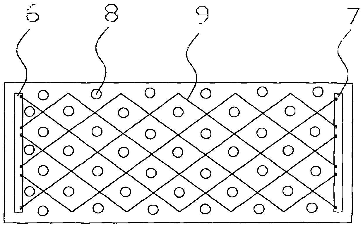 Electric heating floor and heat supply system for electric heating floor