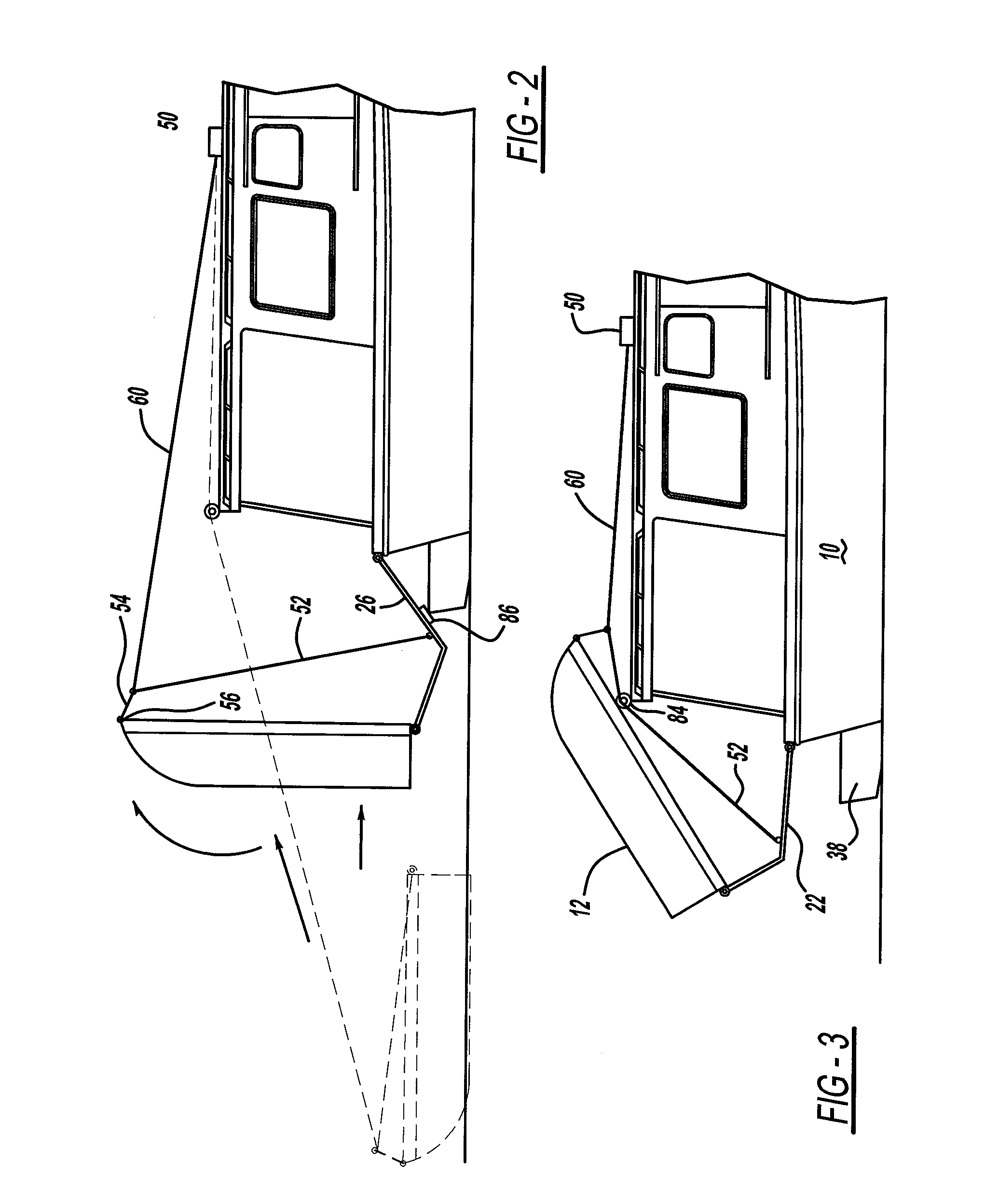 Tender stowage method and apparatus