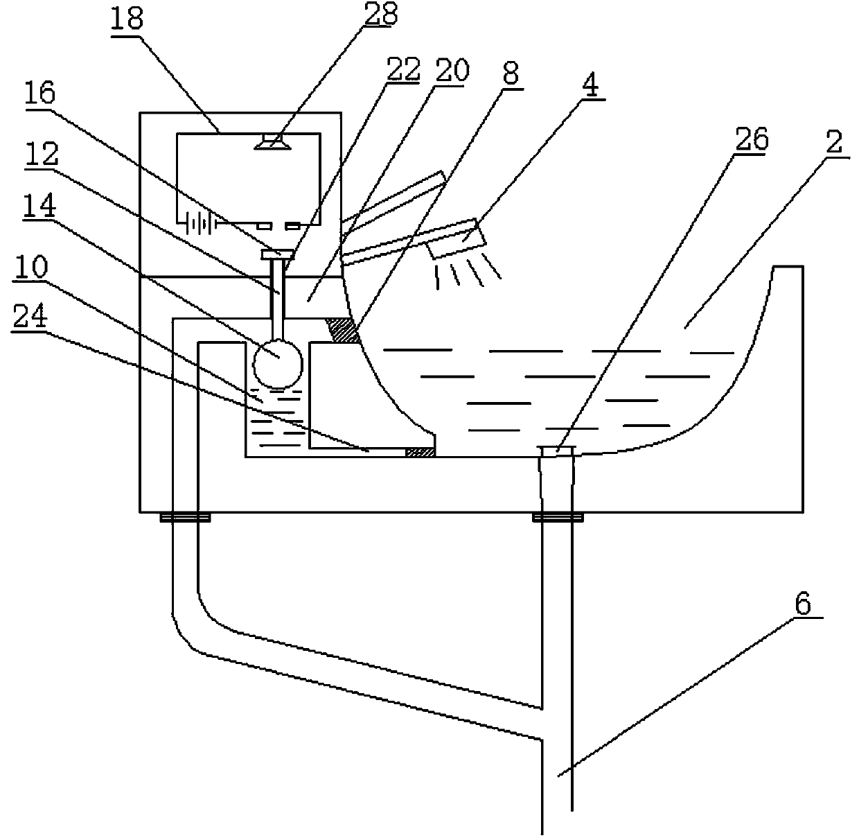 Novel wash basin