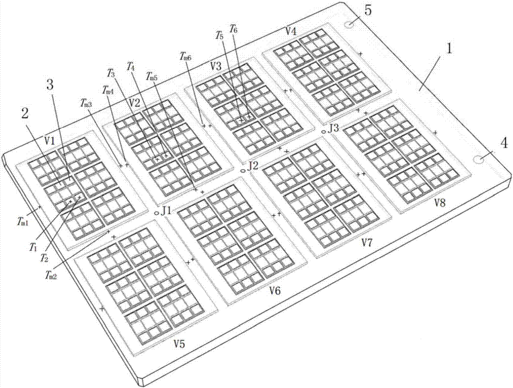 Method for online estimation of IGBT element junction temperature