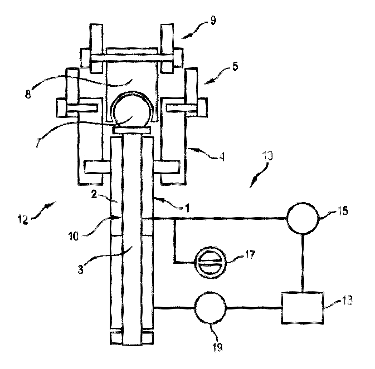 Device for detecting breakage of a primary path in a flight control actuator