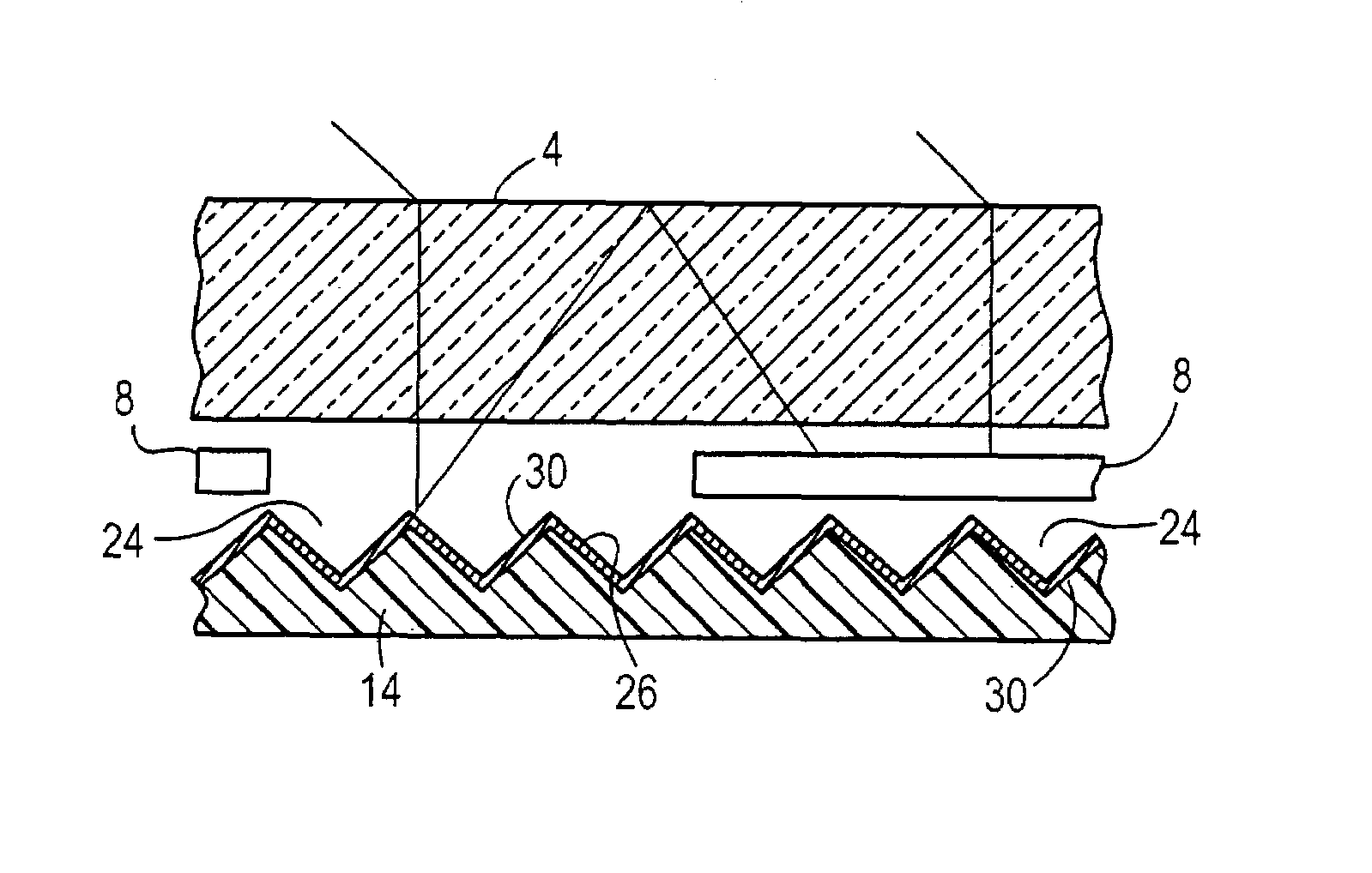 Photovoltaic module with light reflecting backskin