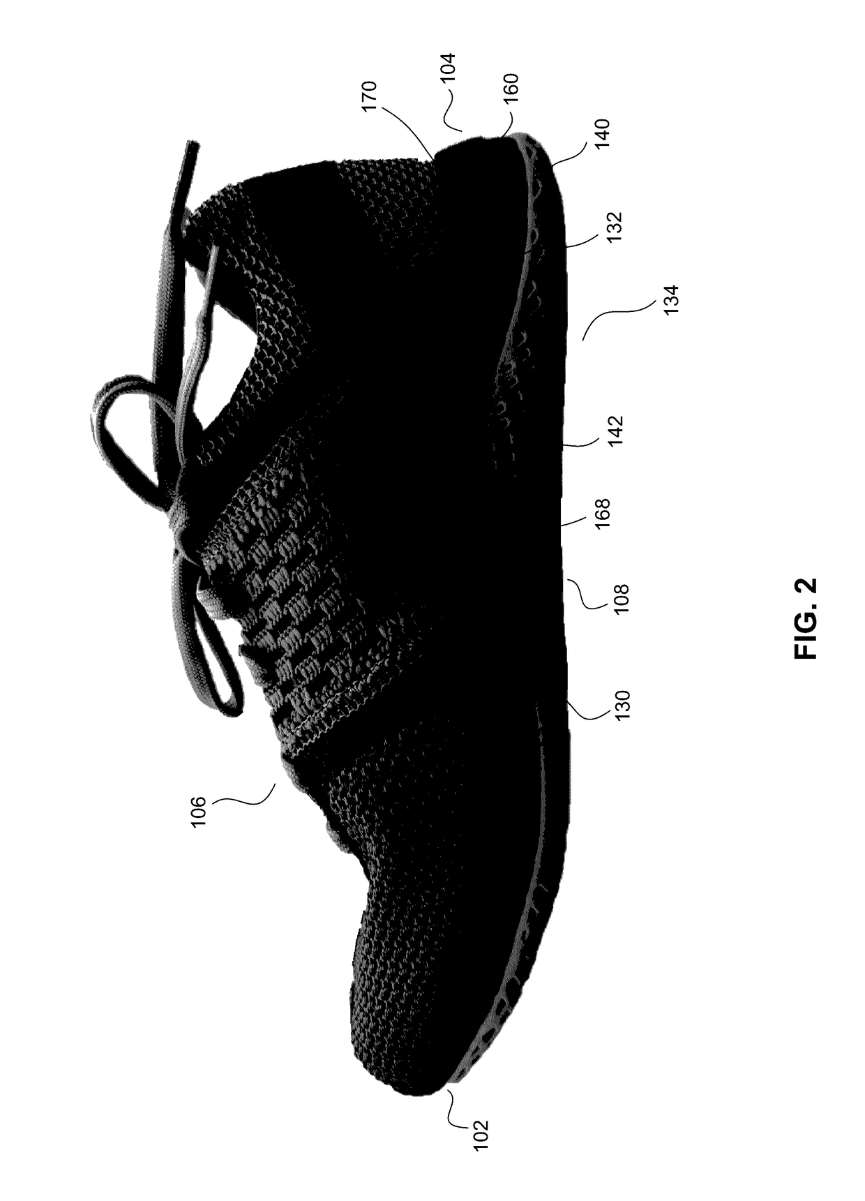 Pressure mapped midsoles, articles of footwear including the same, and methods of making the same