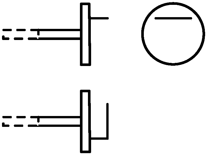 Material feeding and taking device of tube furnace, tube furnace and gasification method