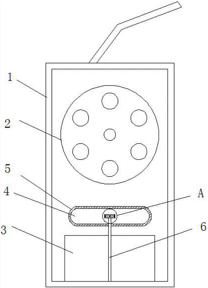 Threshing device for peanuts