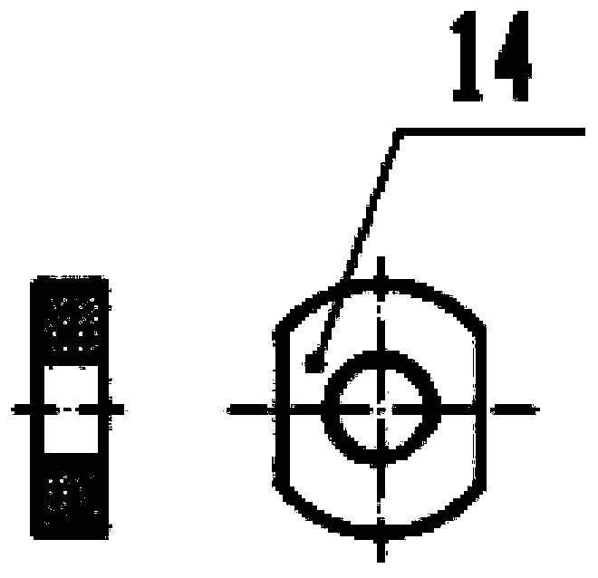 Oil-well pump bridging pressure-applying setting device and application method for packer