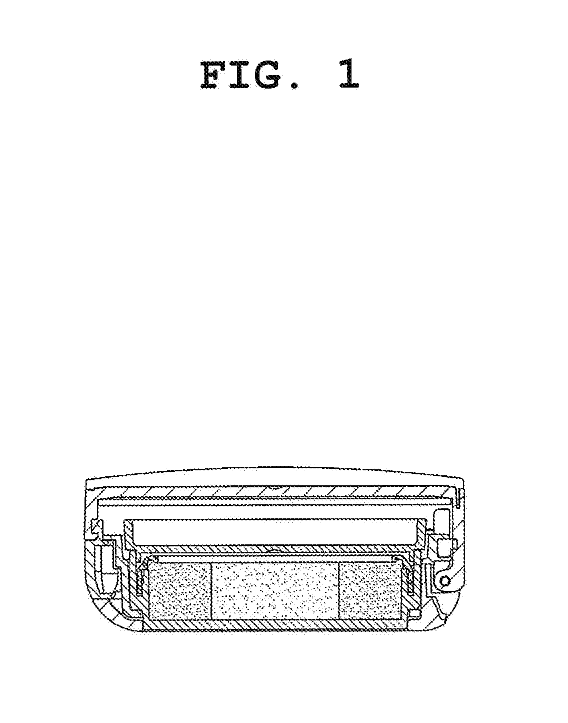 Compact container having contents storage container horizontally coupled to lateral side of pump