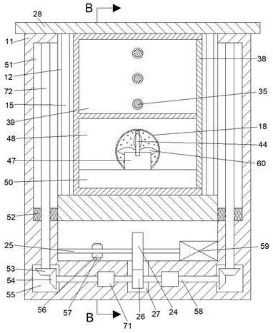 High-low voltage switch cabinet with automatic lifting and heat dissipation functions