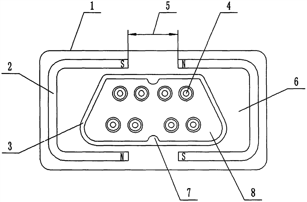 High-frequency connector