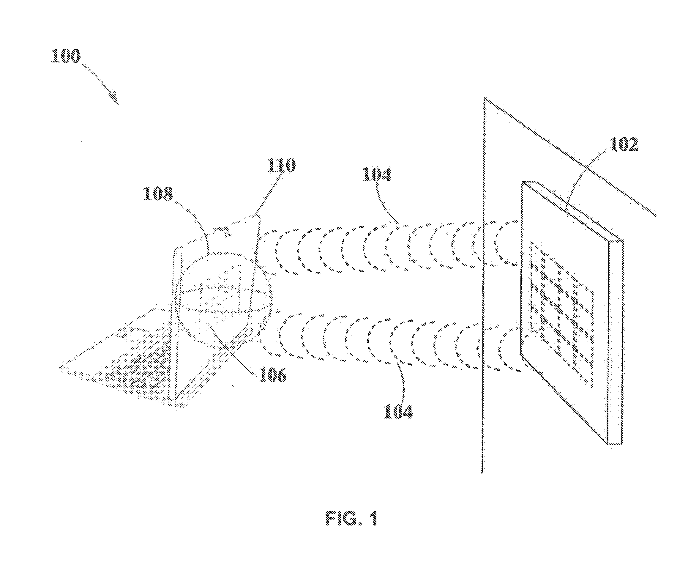 Transducer sound arrangement for pocket-forming