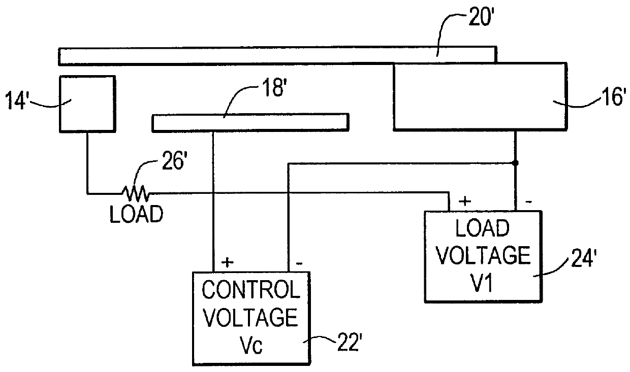 Method and apparatus for an improved micro-electrical mechanical switch