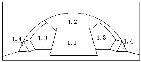 Excavation of Loess Tunnel with Large Section and Rapid Closing and Ring Forming Method of Primary Support