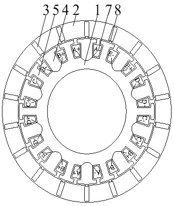 Five-phase permanent magnet fault-tolerant motor with magnetic congregating effect for electric vehicle