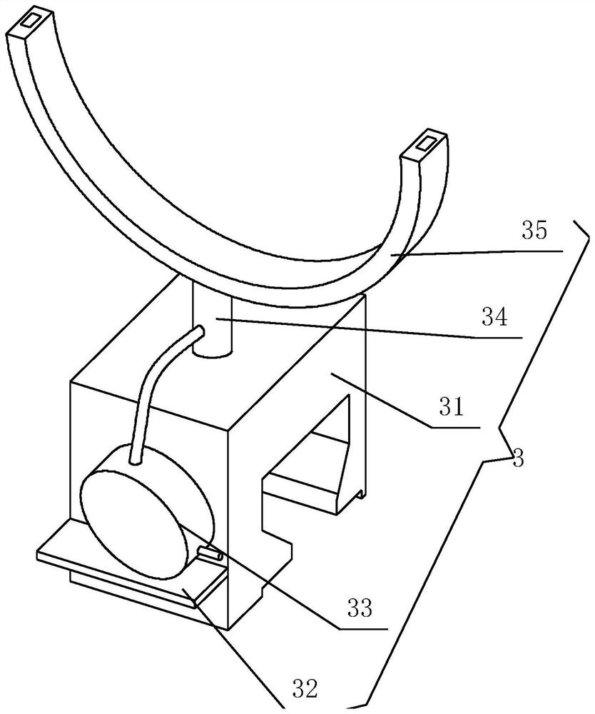 Automatic assembling device for floating ball valve