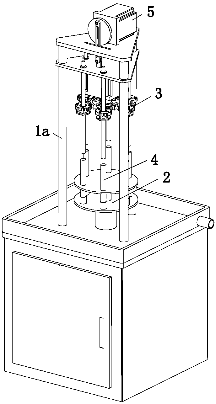 Test tube scrubbing machine