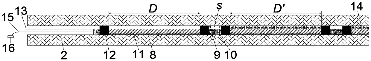 Supercritical CO2 point type jet impingement gas explosion-induced coal and rock mass cracking method