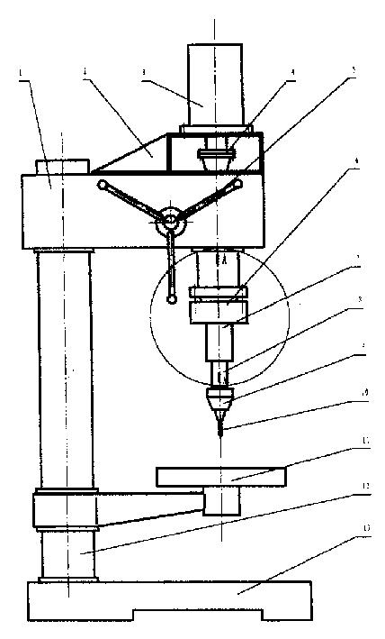 Method for on-line fault diagnosis of vibration threading and its equipment