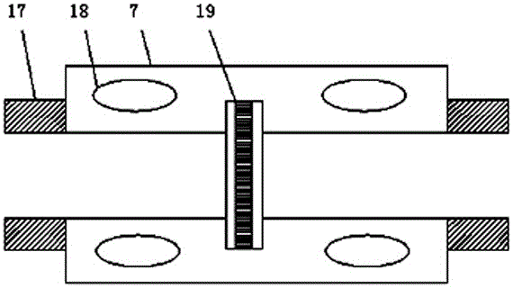 Sealing device for sliding rail of numerical control machine tool